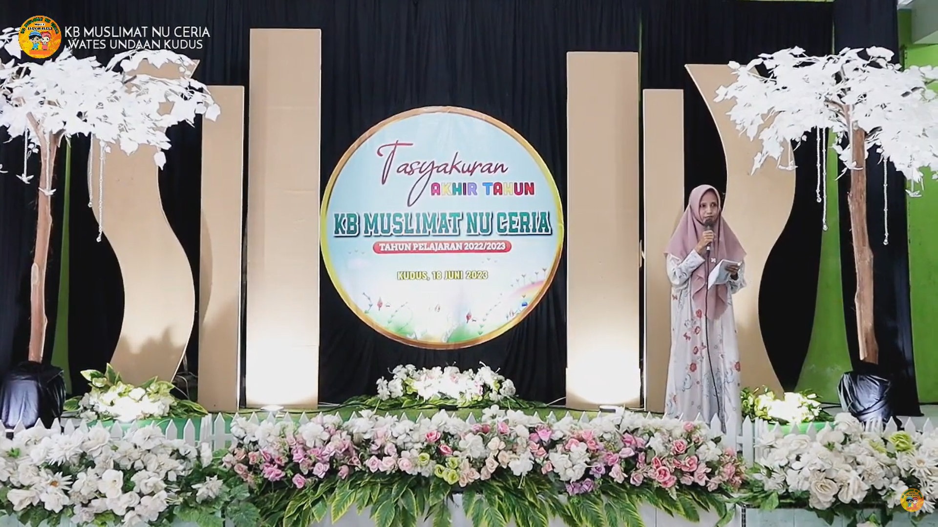 Foto Tasyakuran KB Muslimat NU Ceria